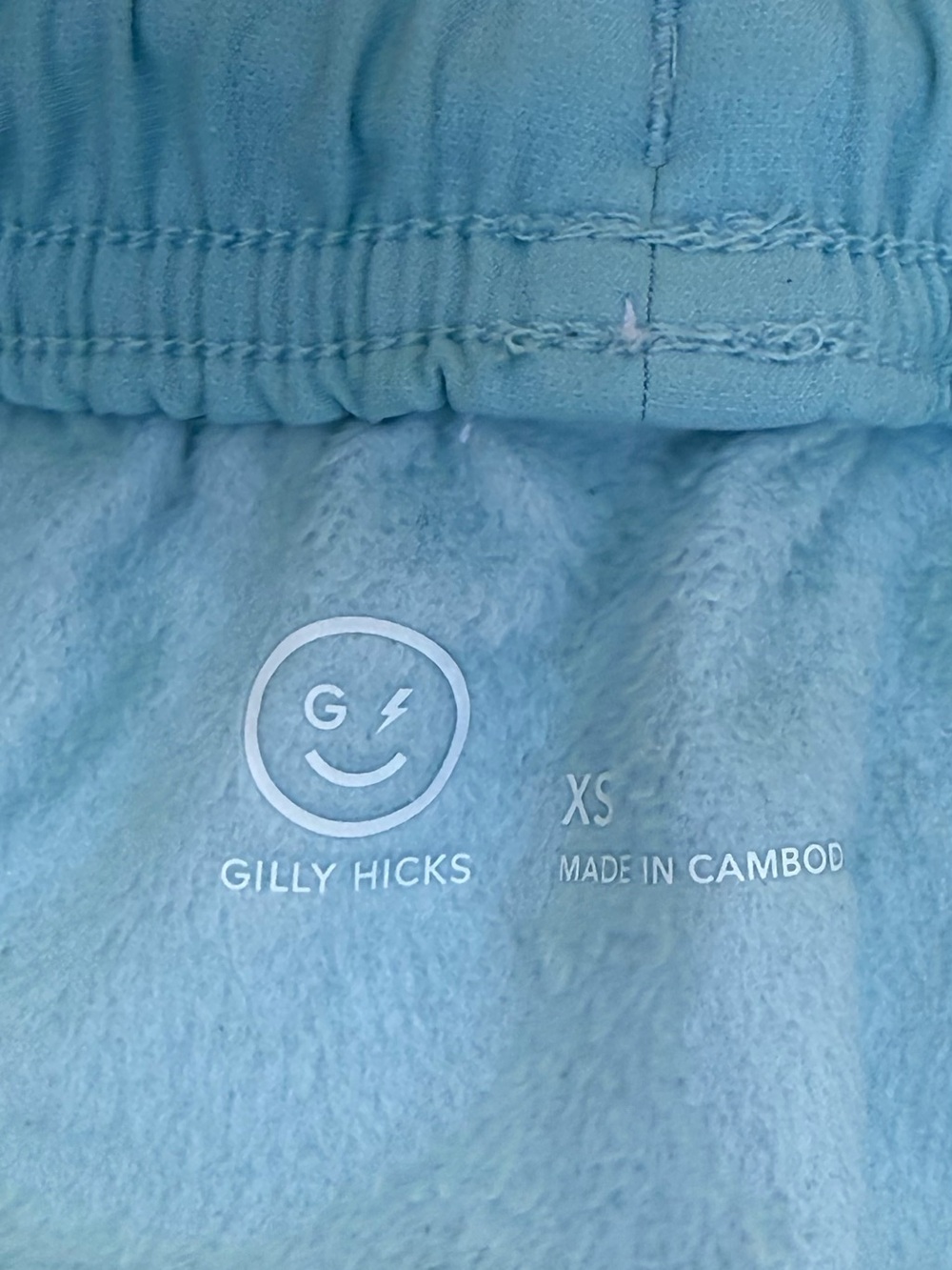 Gilly Hicks Light Aqua Drawstring Lounge Shorts - Picture 5 of 5